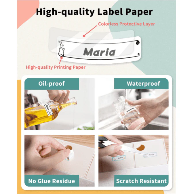 Phomemo 12x40mm Thermal Label for D30/D35/Q30/Q30S - Image 3