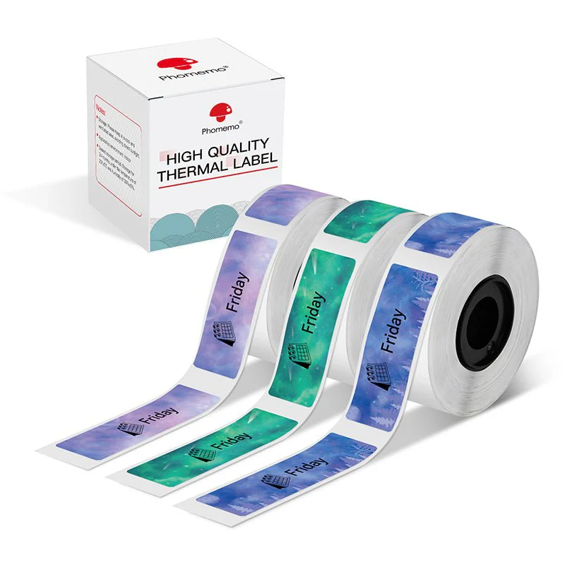 Phomemo 14x50mm Nighttime Celestial Label for D30/D35/Q30/Q30S