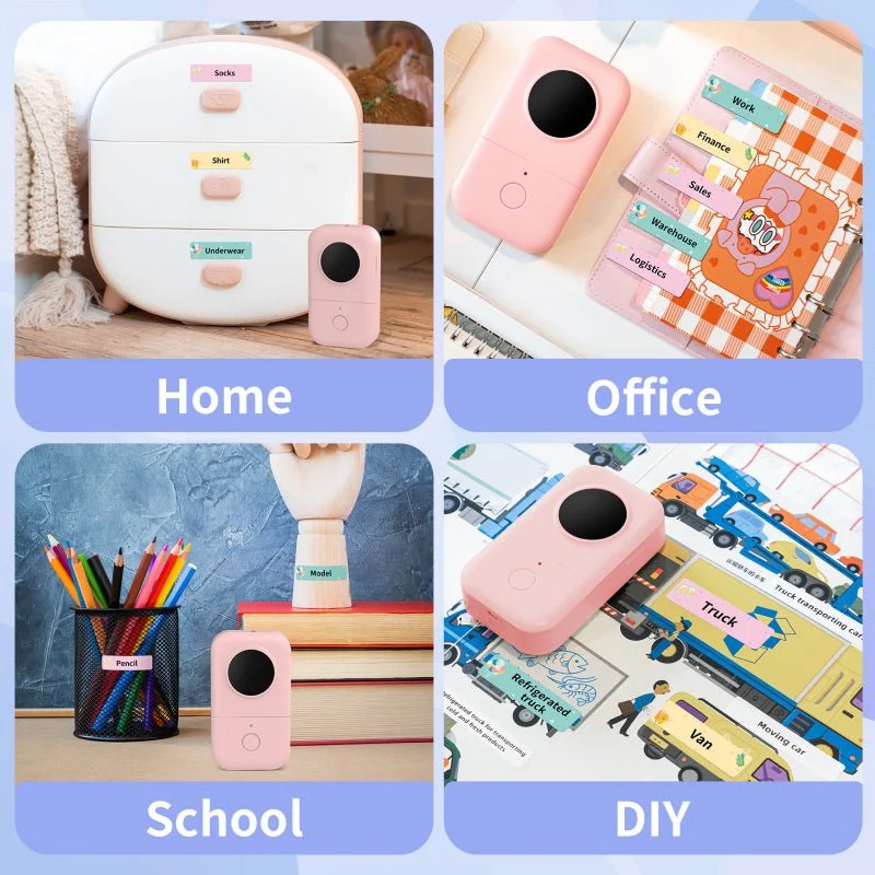Phomemo 14x50mm Party Pattern Label for D30/D35/Q30/Q30S - 3 Rolls - Image 4
