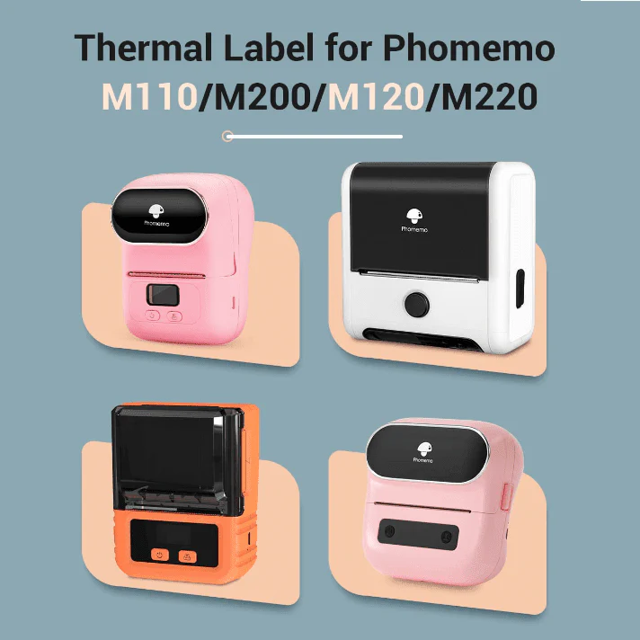 Phomemo 40x30mm Colored Thermal Label for M110/M120/M150/M200/M220/M221 - Image 3
