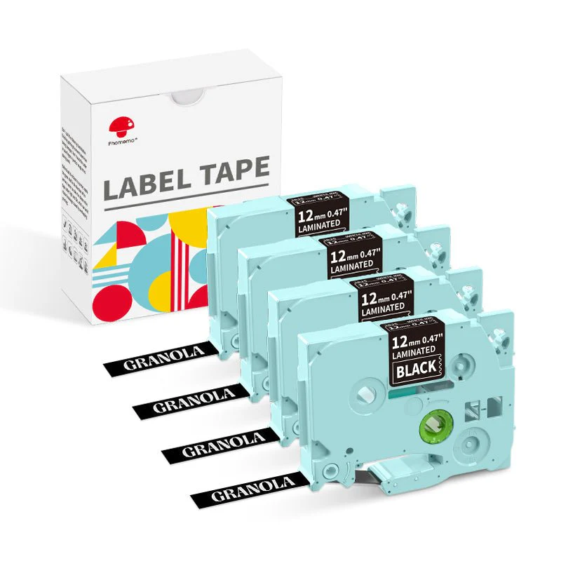 Phomemo 4Pack Colorful Label Maker Tape for P3200