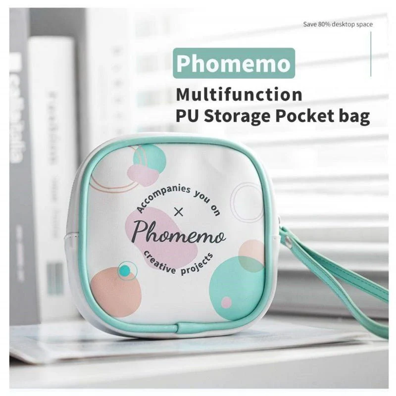 Phomemo 5 Roll D30 Mini Inkless Label Printer Bundle | Cyan - Image 10