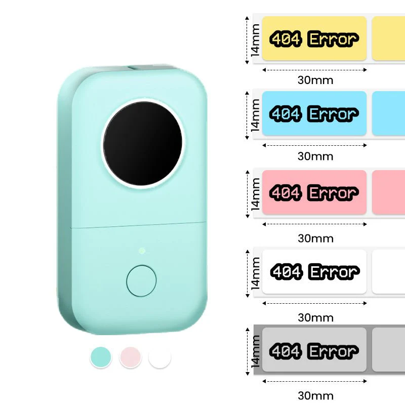 Phomemo D30 Bluetooth Label Maker & 5 rolls of labels (Option: Storage Bag) - Image 4
