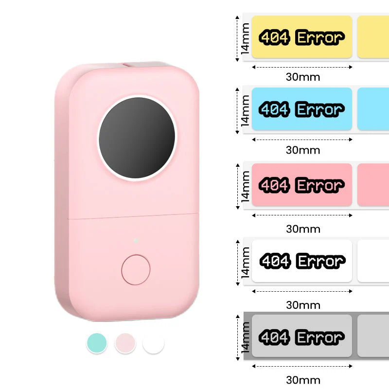 Phomemo D30 Bluetooth Label Maker & 5 rolls of labels (Option: Storage Bag) - Image 5