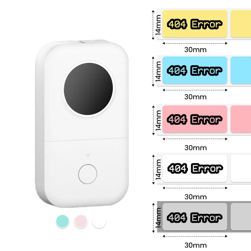 Phomemo D30 Bluetooth Label Maker & 5 rolls of labels (Option: Storage Bag) - Image 6
