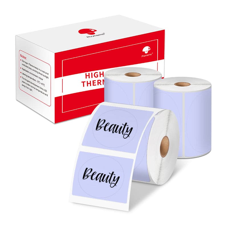 Phomemo 50×50mm Round Thermal Label for M110/M120/M150/M200/M220/M221 - Image 13