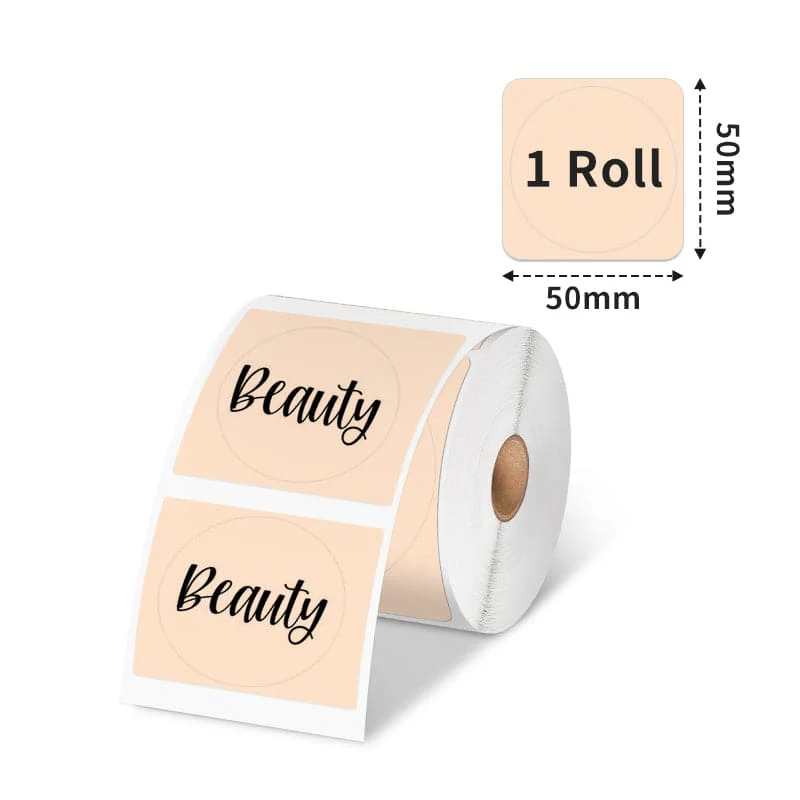 Phomemo 50×50mm Round Thermal Label for M110/M120/M150/M200/M220/M221 - Image 2