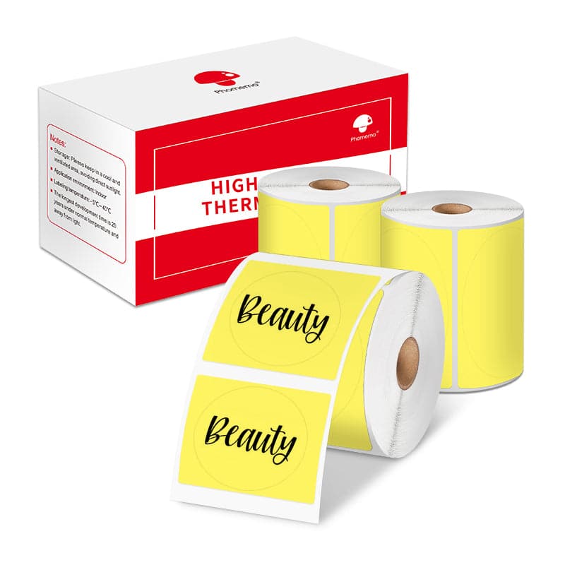 Phomemo 50×50mm Round Thermal Label for M110/M120/M150/M200/M220/M221 - Image 9