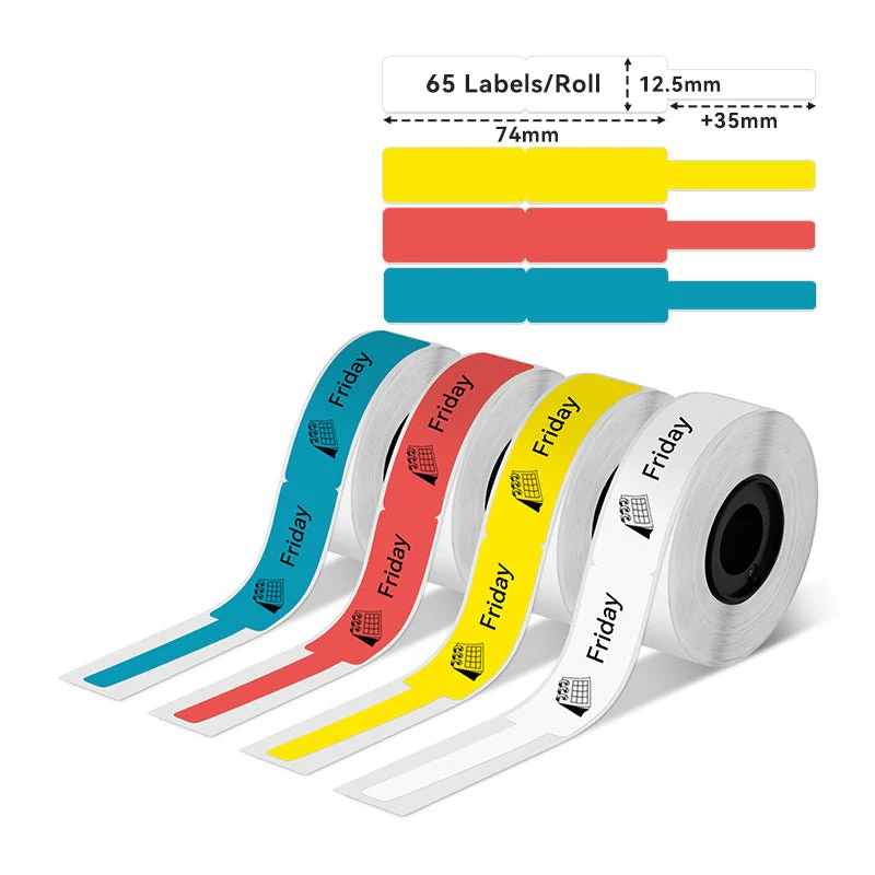 Phomemo 12.5mmx74mm+35mm Cable Wire Label for D30/D35/Q30/Q30S - Image 2
