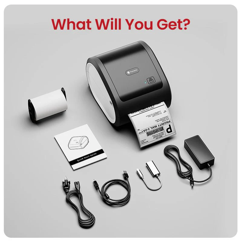 Phomemo D520-BT Bluetooth Shipping Label Printer - Image 9