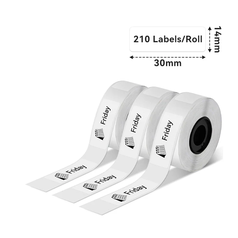 Phomemo 14x30mm Transparent Label for D30/D35/Q30/Q30S - Image 2