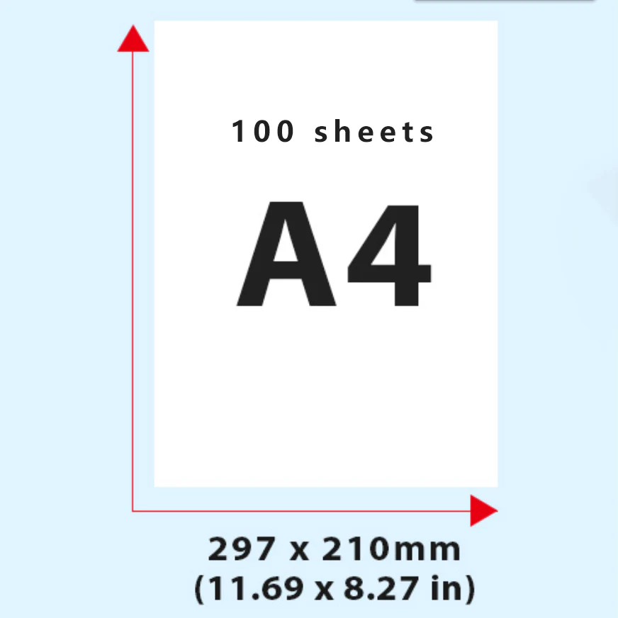 Phomemo Letter & A4 Paper for M08F/M832/Q302 | Free Storage Bag - Image 7