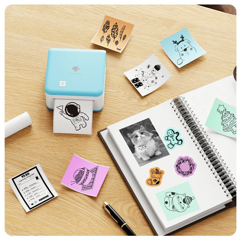Phomemo M02 PRO Mini Printer Christmas Gift Set - Image 5