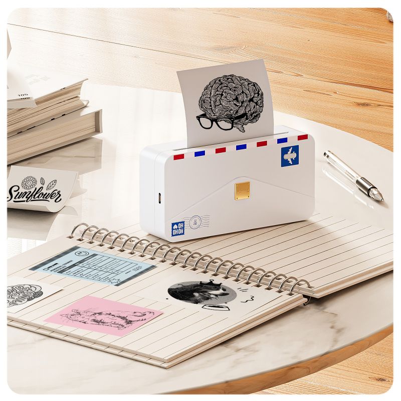 Phomemo M04AS Mini Thermal Printer Kit - Image 4