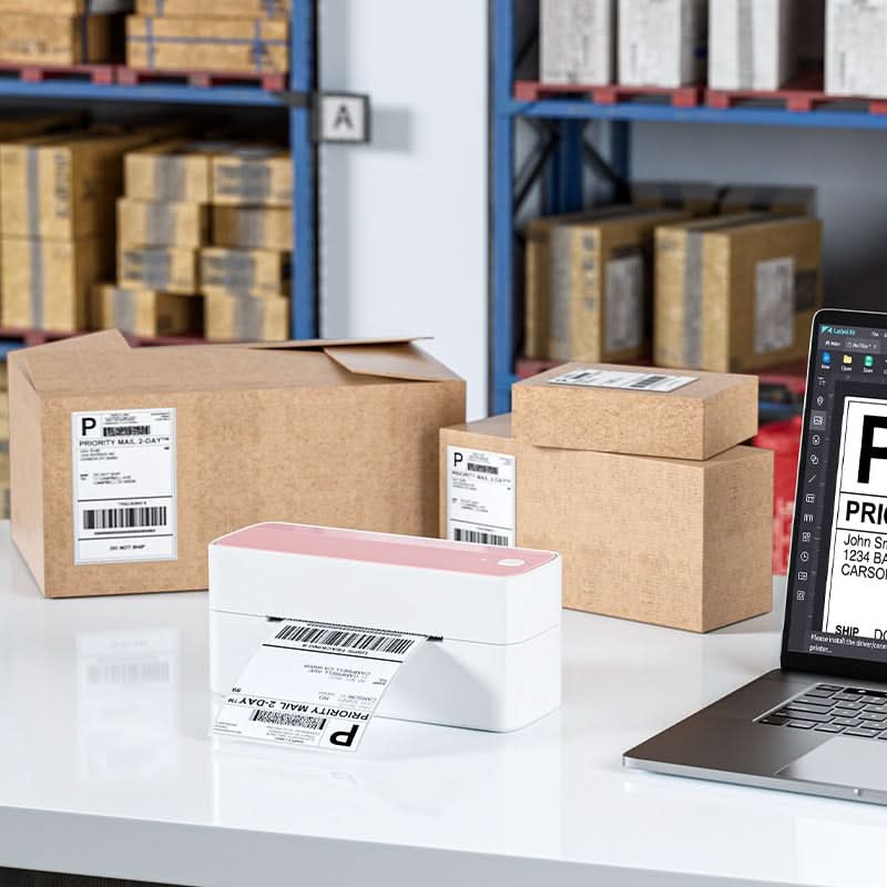 Flash Sale - Phomemo PM241-BT Bluetooth Shipping Label Printer - Image 7