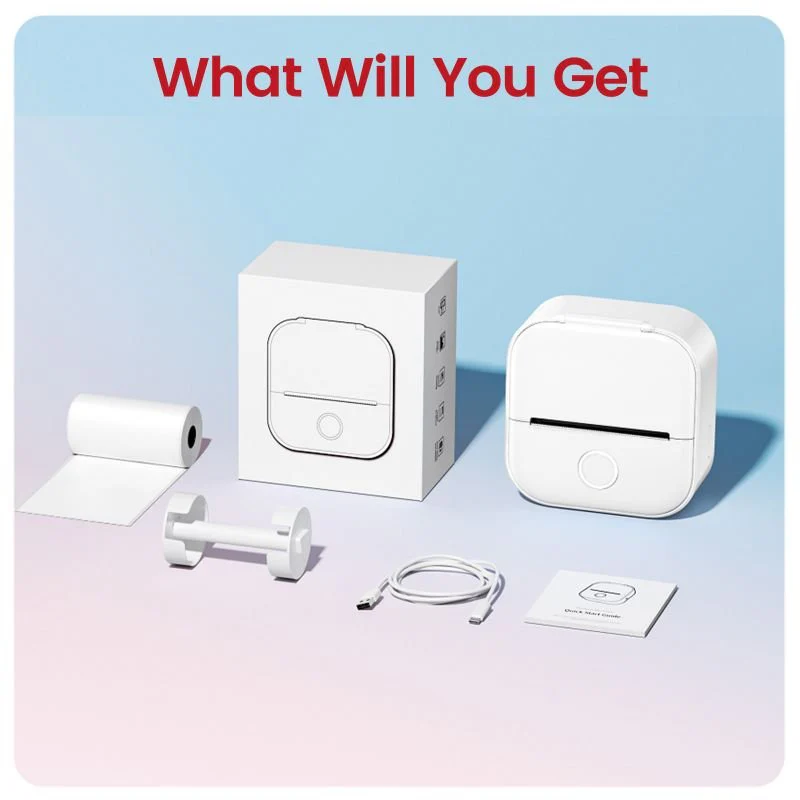 Phomemo T02 Inkless Mini Printer Kit - Image 8