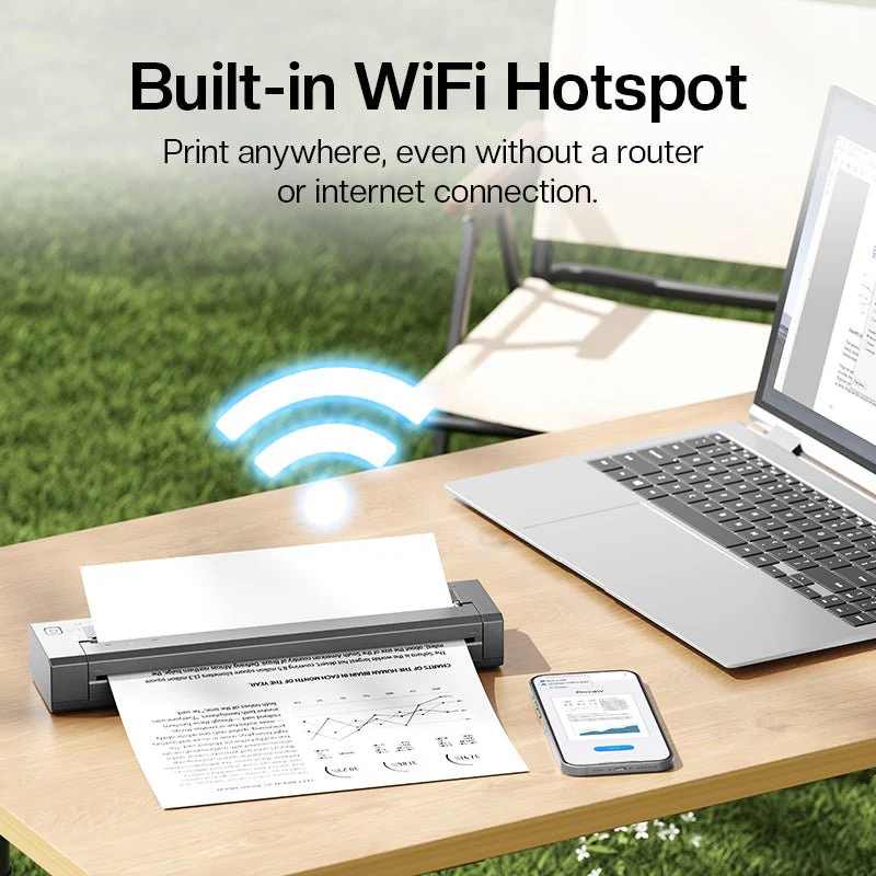 Phomemo G100 Pro Direct Thermal Portable Printer - Image 4