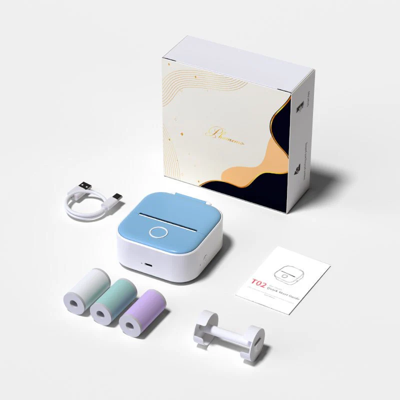 Phomemo T02 Inkless Mini Printer Gift Set - Image 8