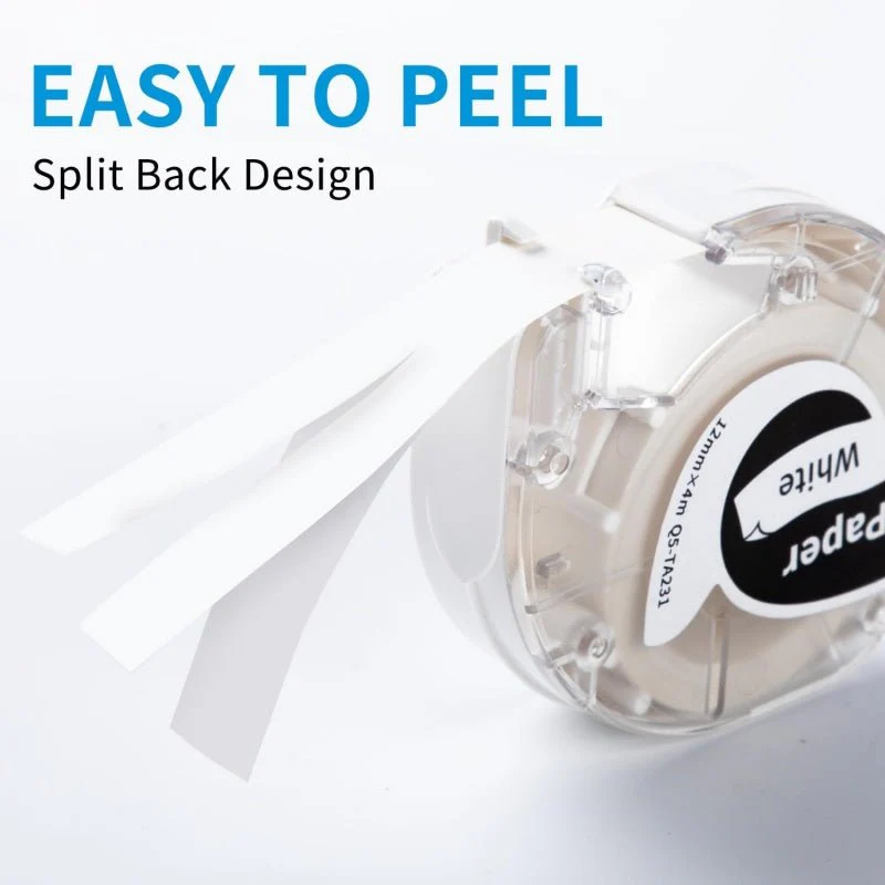 Phomemo 12mmx2m White Fabric Iron-on Label Tape for P12/P12PRO - Image 4