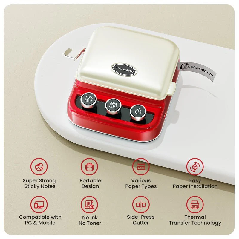 Phomemo P15 Vintage Ribbon Printer - Image 6