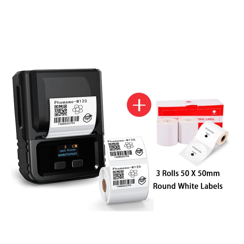 Phomemo M120 Bluetooth Portable Thermal Business Label Maker - Image 10