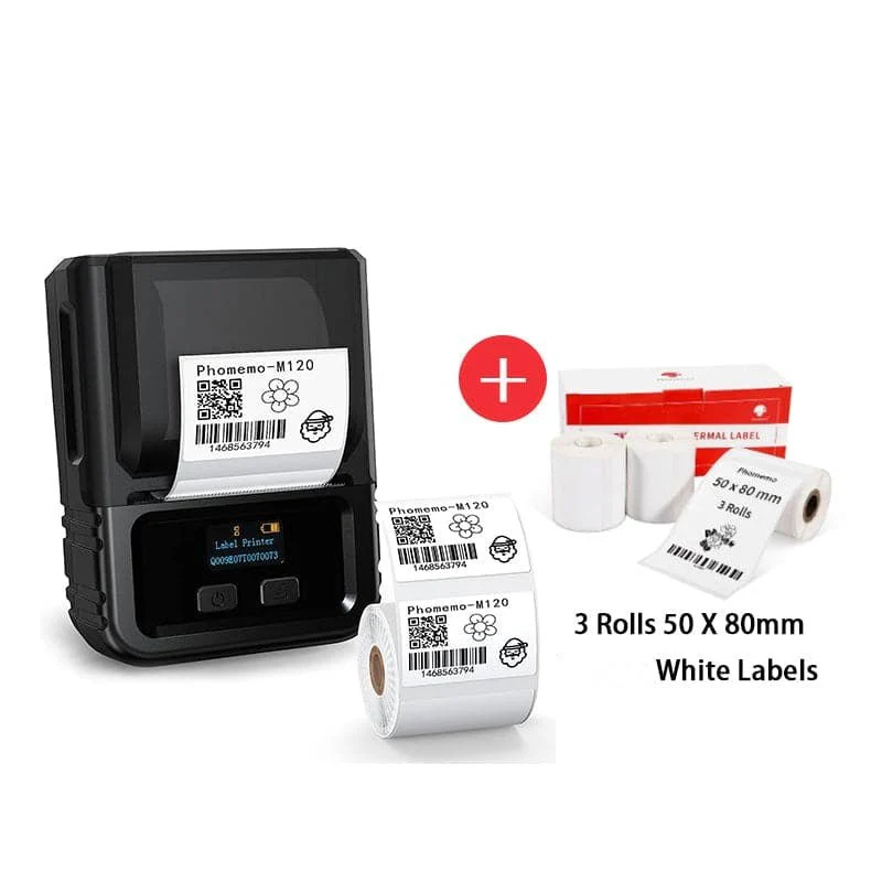 Phomemo M120 Bluetooth Portable Thermal Business Label Maker - Image 20