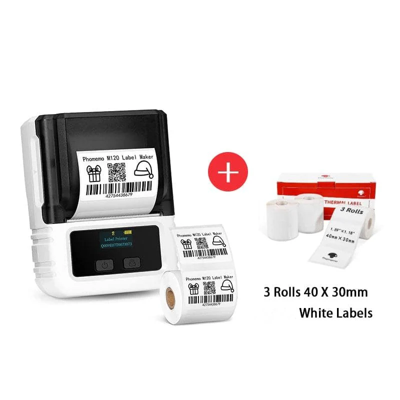 Phomemo M120 Bluetooth Portable Thermal Business Label Maker - Image 21