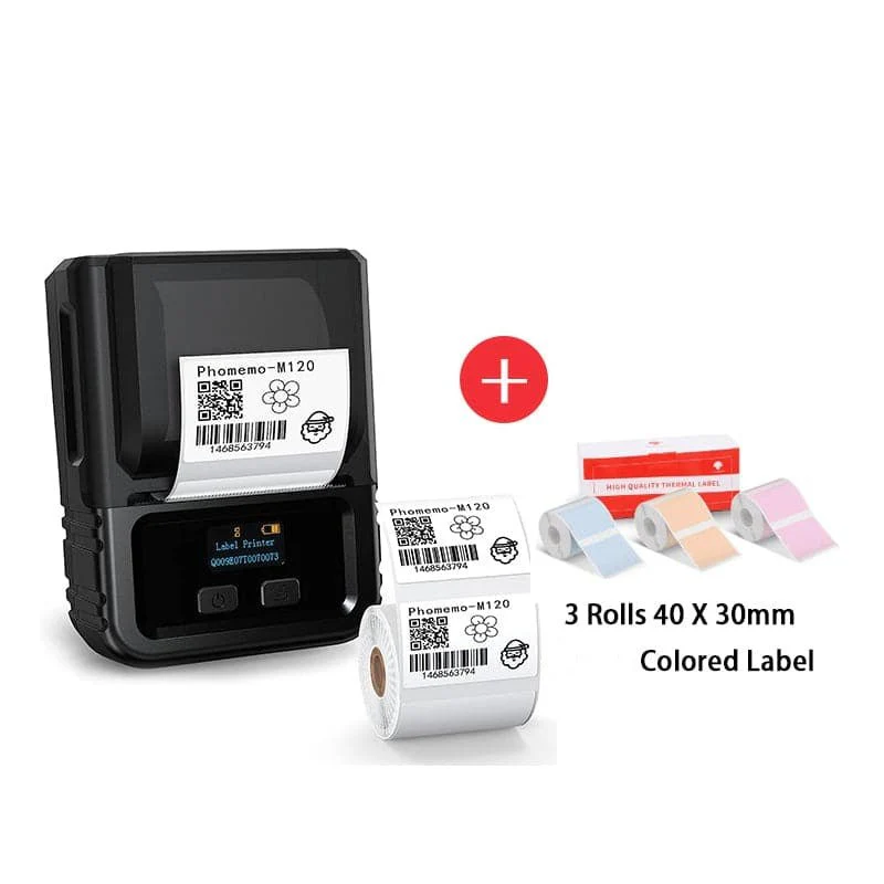 Phomemo M120 Bluetooth Portable Thermal Business Label Maker - Image 24