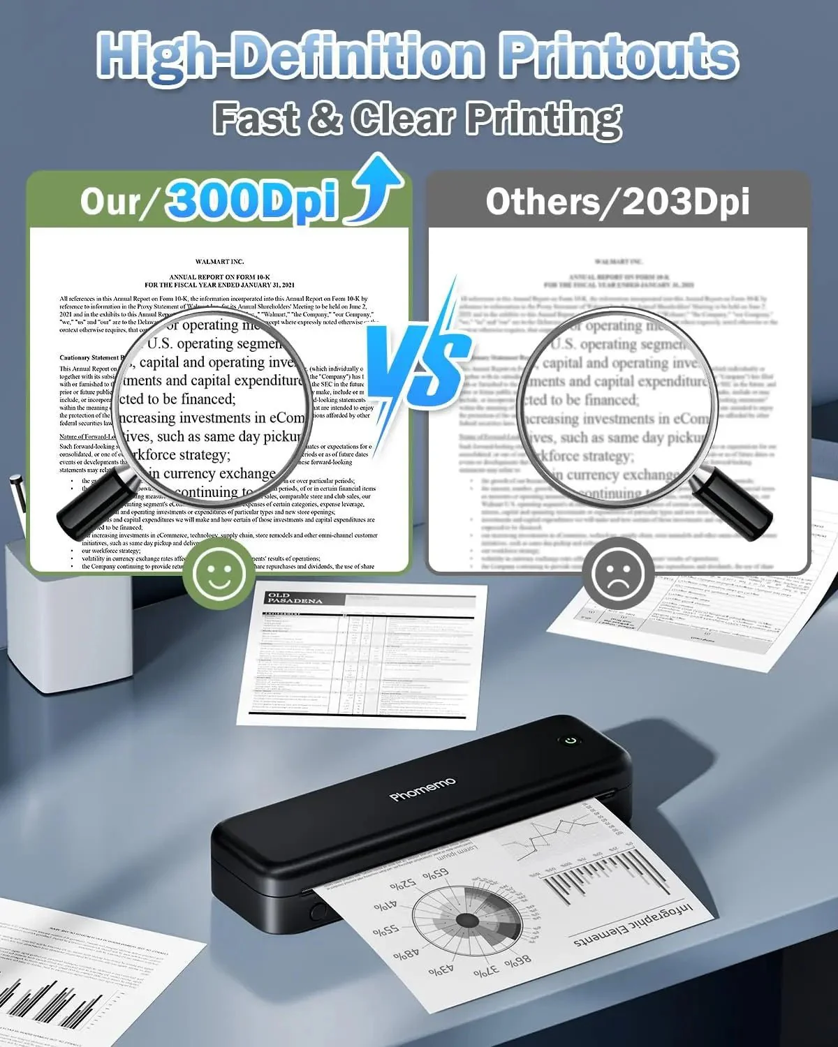 Phomemo Direct Thermal Portable Printer M834 Bluetooth - Image 6