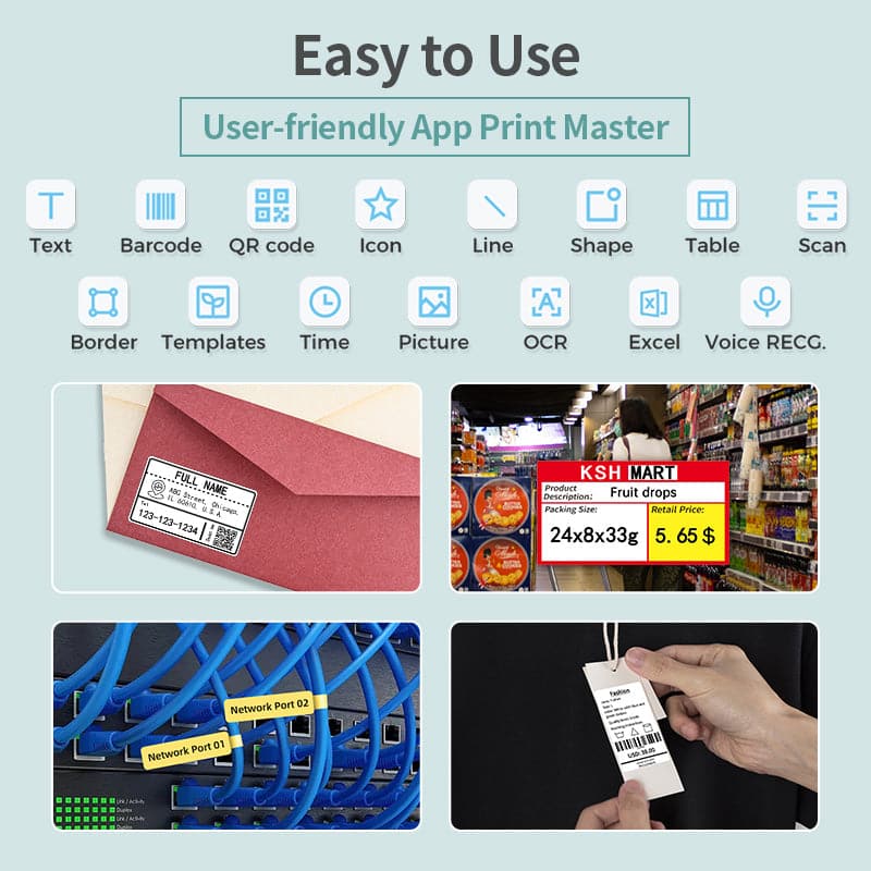 Phomemo Label Maker | M110 Bluetooth Gift Set - Image 3