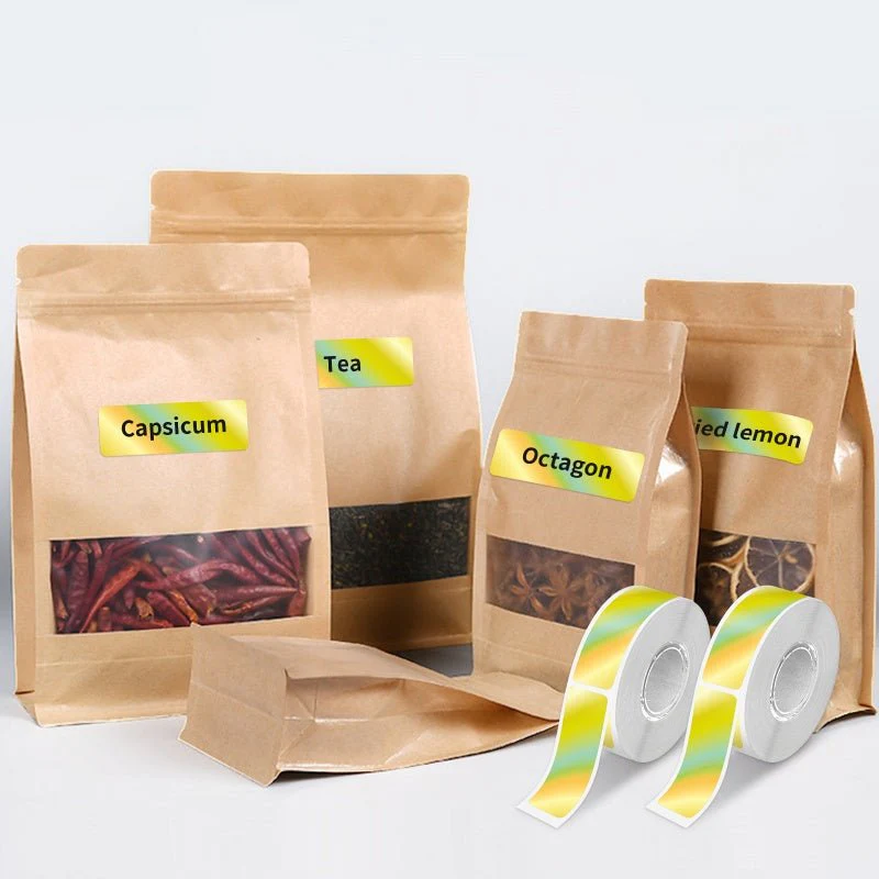 Phomemo Holographic sticker Gold Adhesive Label Paper for D30/D35/Q30S/Q30 - Image 4