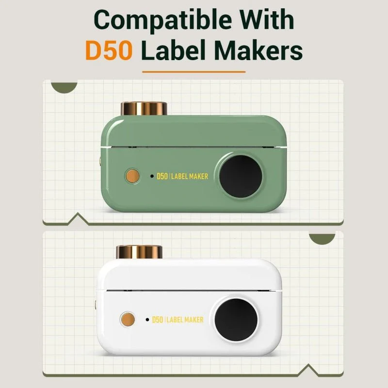 Phomemo 20mmx6m Transparent Adhesive Continuous Thermal Label for D50 - Image 3