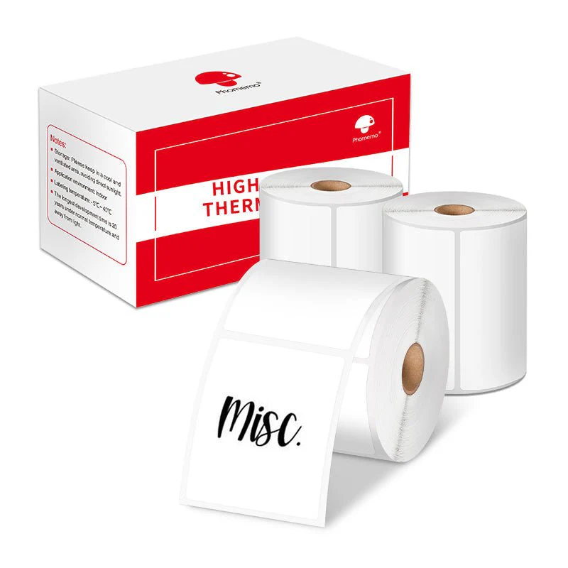 Phomemo 30x40mm White Thermal Label for M110/M120/M200/M220/M221/M150 - Image 6