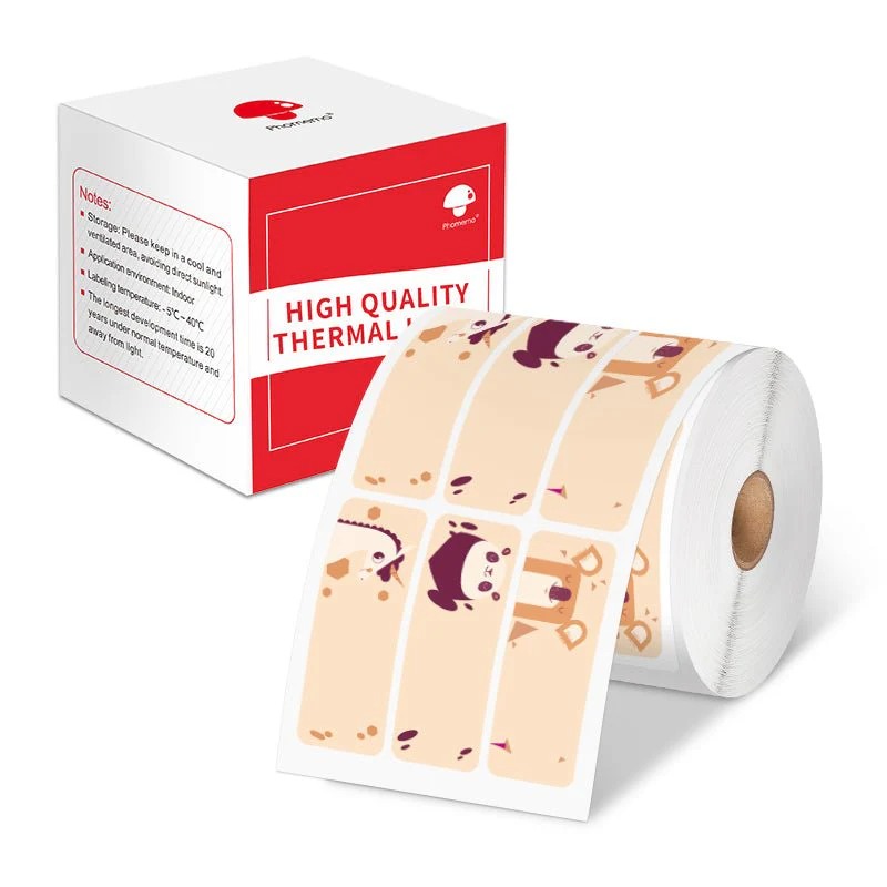 Phomemo 35×15mm Pattern Name Thermal Label For M110/M120/M200/M220/M221/M150