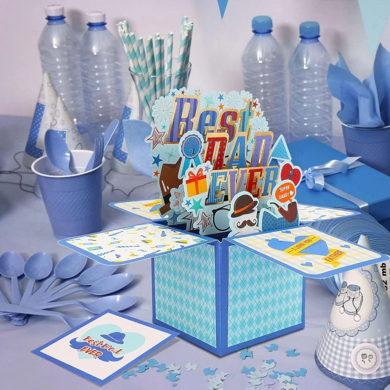 FOR DAD-Phomemo 3D Pop Up Greeting Card - Image 7