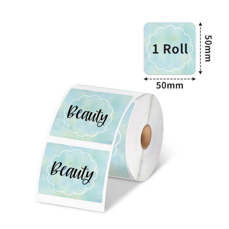 Phomemo 50x50mm Round Gradient Color Thermal Label for M110/M120/M150/M200/M220/M221 - Image 2