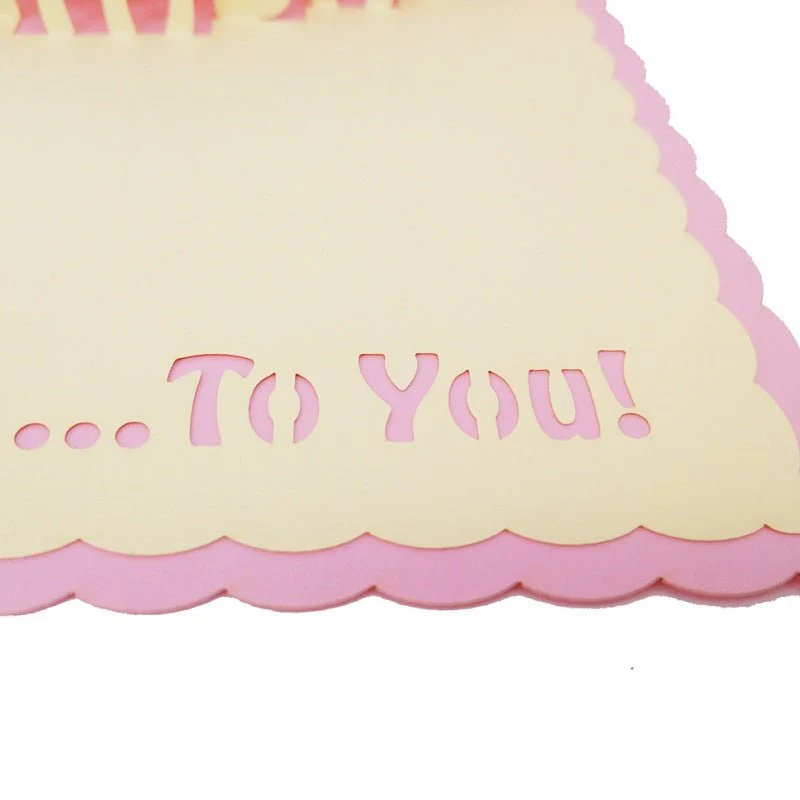 FOR BIRTHDAY-Phomemo 3D Pop Up Greeting Card - Image 8