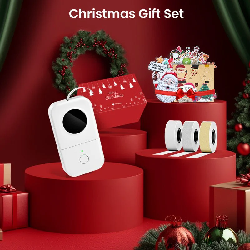 Phomemo D30 Portable Label Maker Christmas Gift Set - Image 13