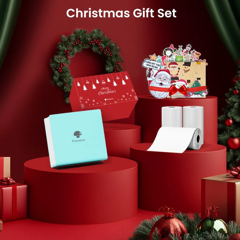 Phomemo M02 Mini Printer Christmas Gift Set