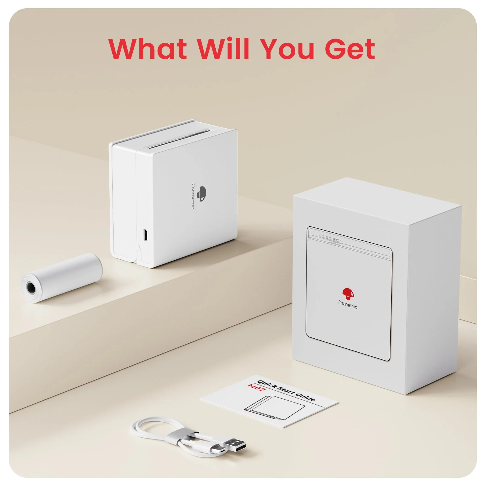 Phomemo M02 Mini Printer Christmas Gift Set - Image 10