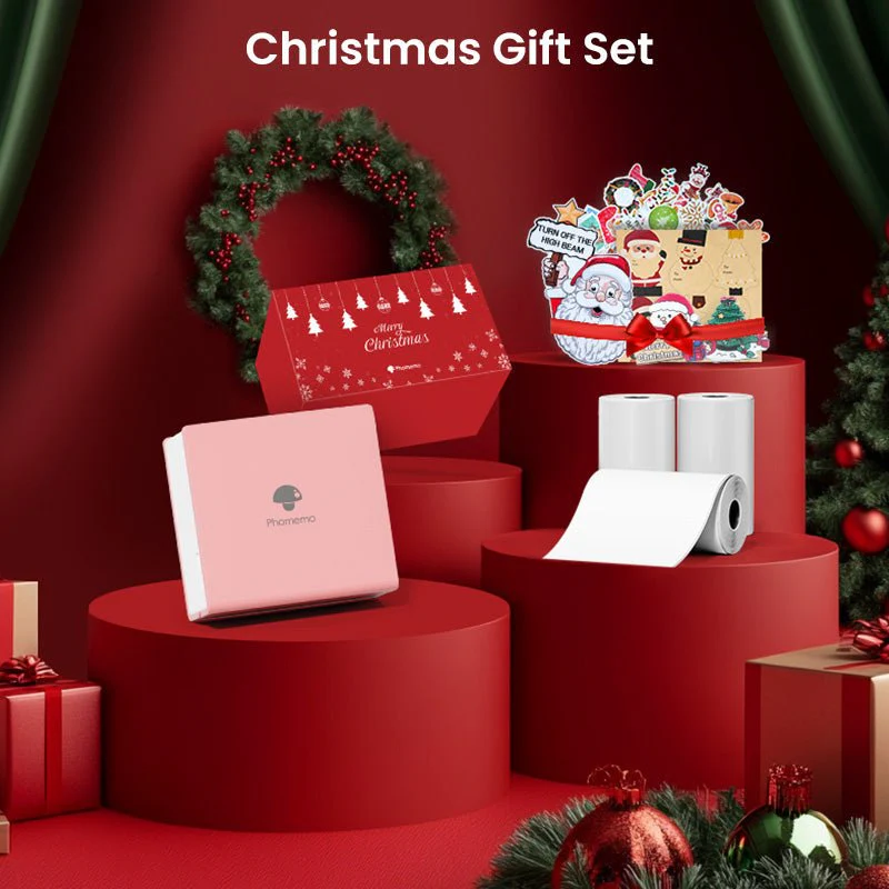 Phomemo M02 Mini Printer Christmas Gift Set - Image 13