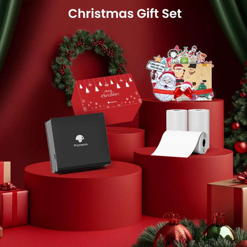 Phomemo M02 Mini Printer Christmas Gift Set - Image 14