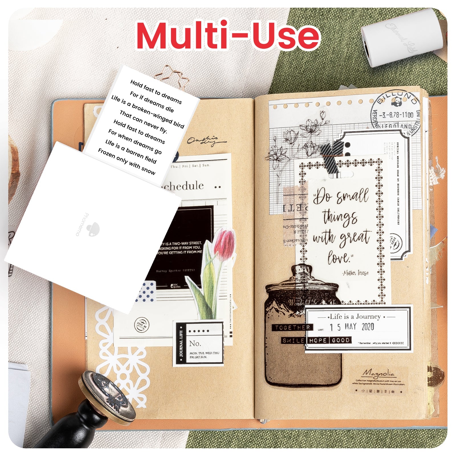 Phomemo M02 Mini Printer Christmas Gift Set - Image 8