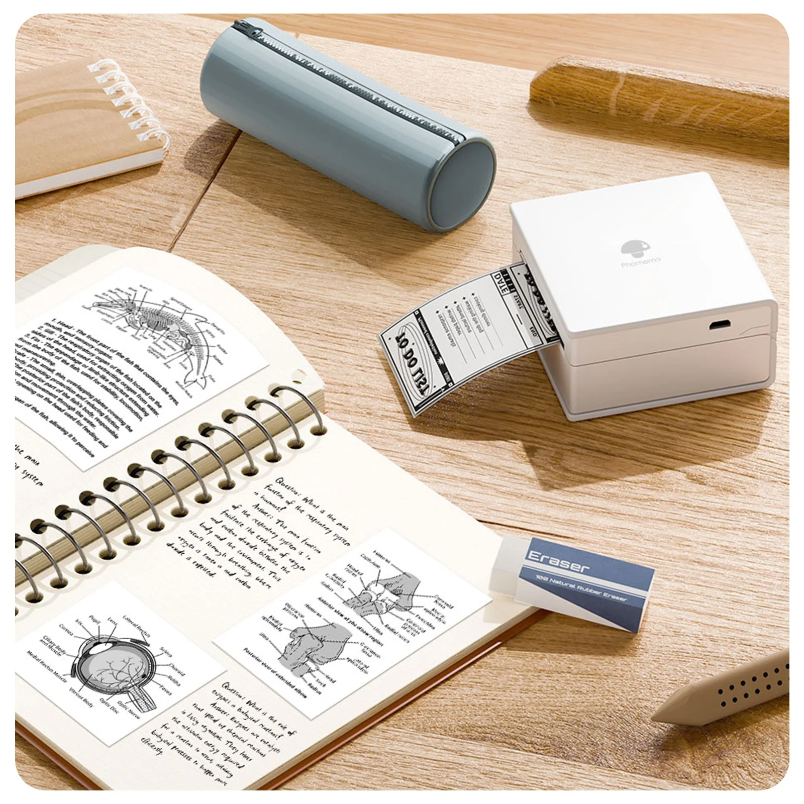 Phomemo M02 Mini Printer Christmas Gift Set - Image 9