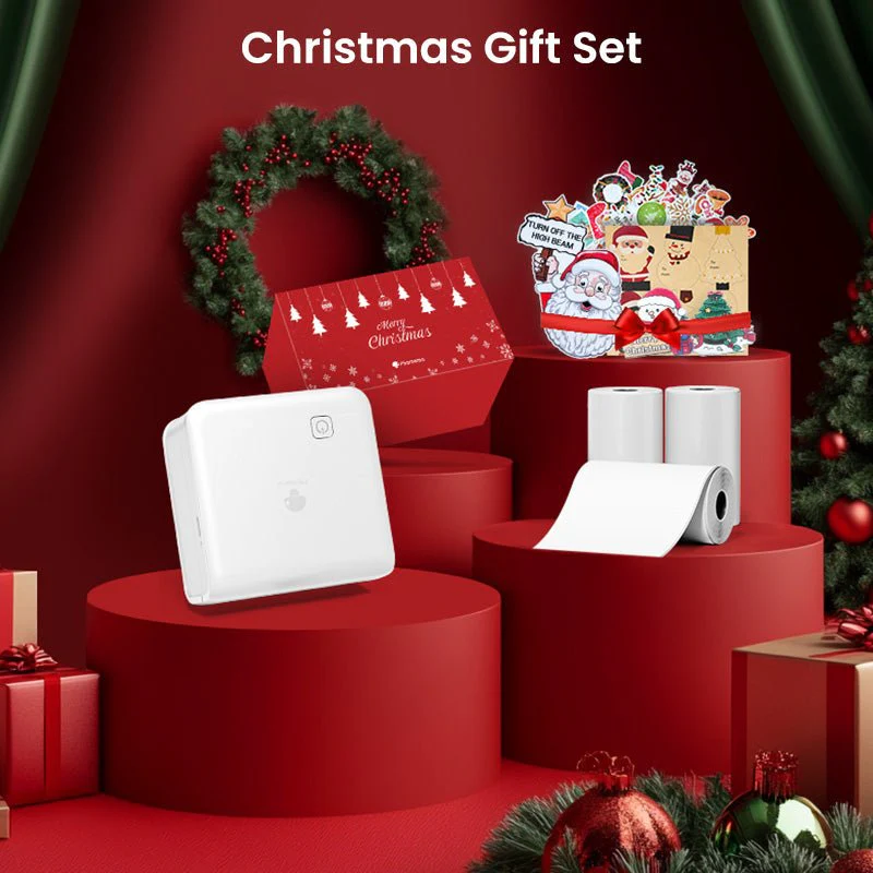 Phomemo M02 PRO Mini Printer Christmas Gift Set - Image 12