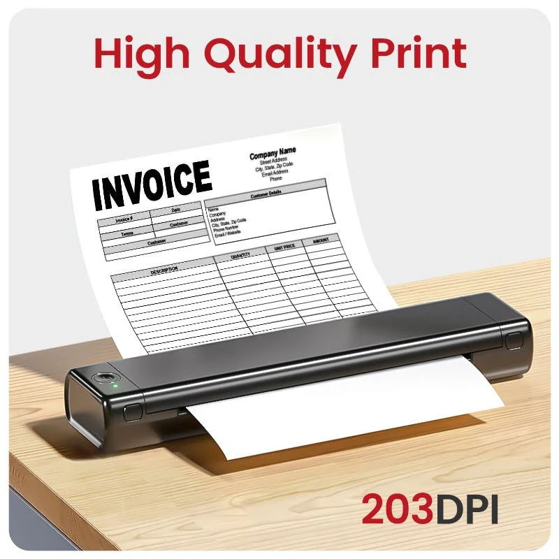 Phomemo Direct Thermal M08F Letter & A4 Portable Printer - Image 4
