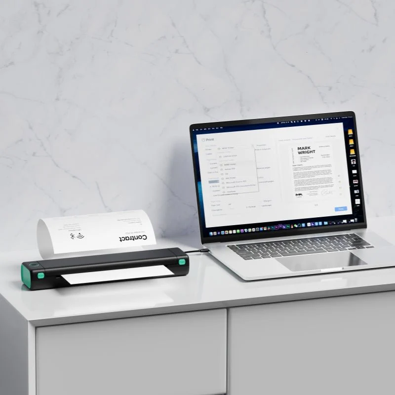 Phomemo Direct Thermal M08F Letter & A4 Portable Printer - Image 5
