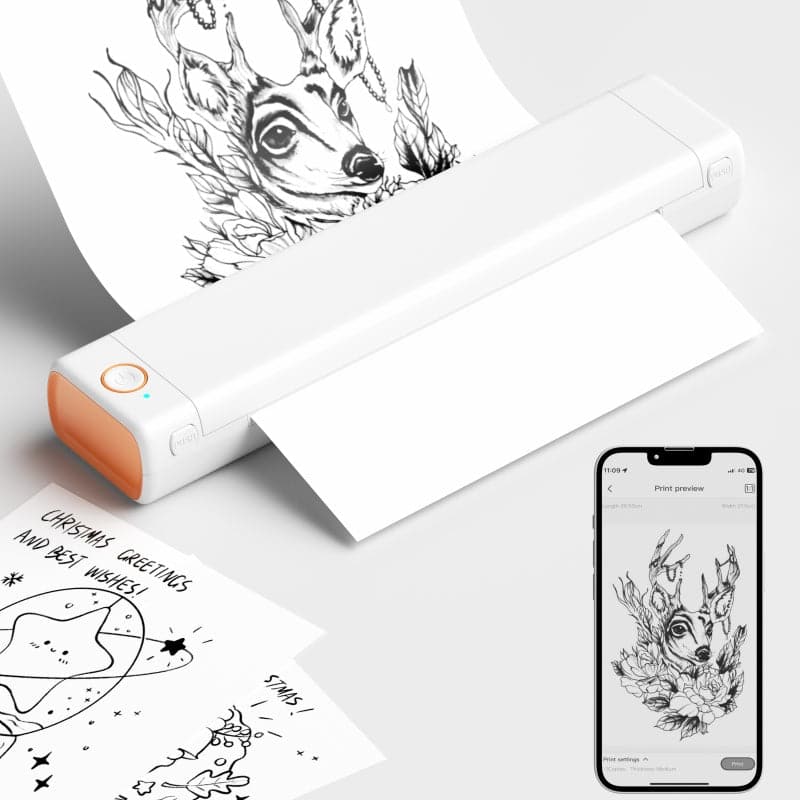 Flash Sale - Phomemo M08F Wireless Tattoo Stencil Printer - Image 15