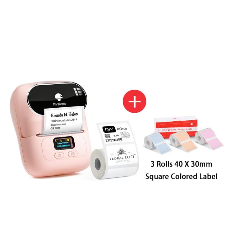Phomemo M110 Bluetooth Portable Thermal Business Label Maker Kit - Image 14