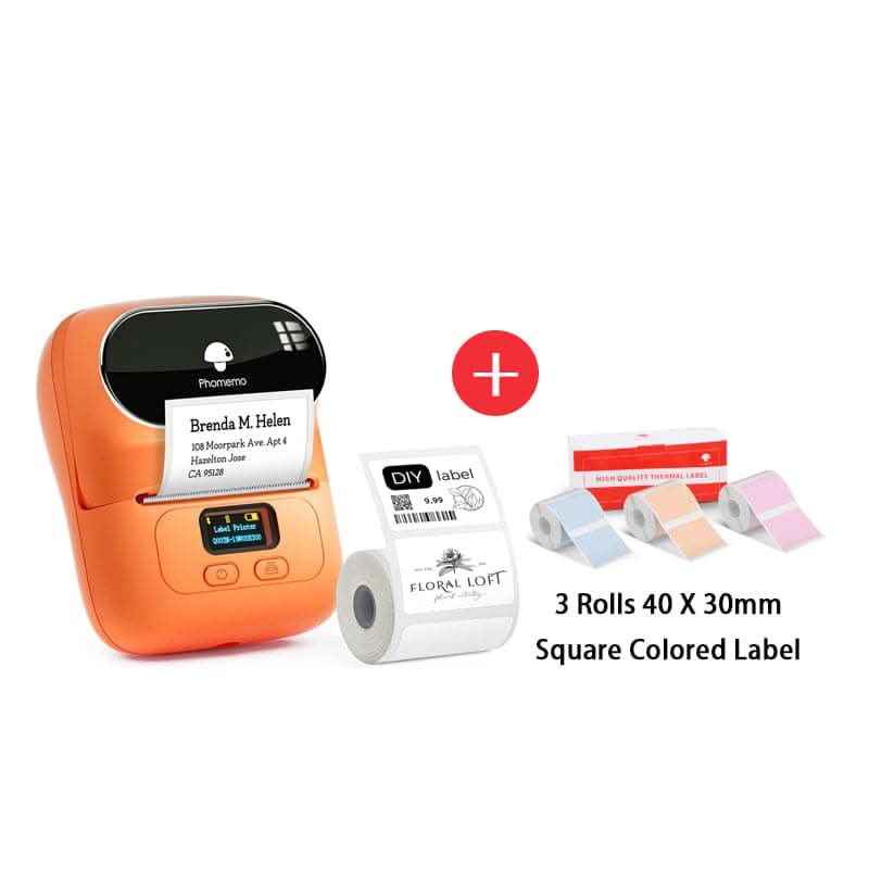 Phomemo M110 Bluetooth Portable Thermal Business Label Maker Kit - Image 17